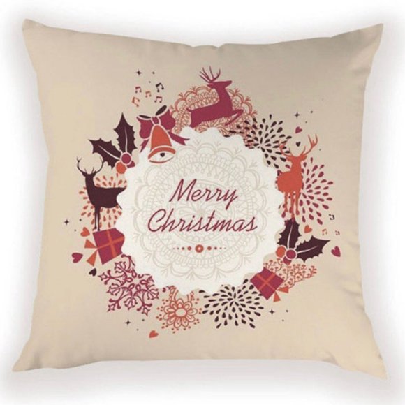 Other - Merry Christmas Accent Pillow Case